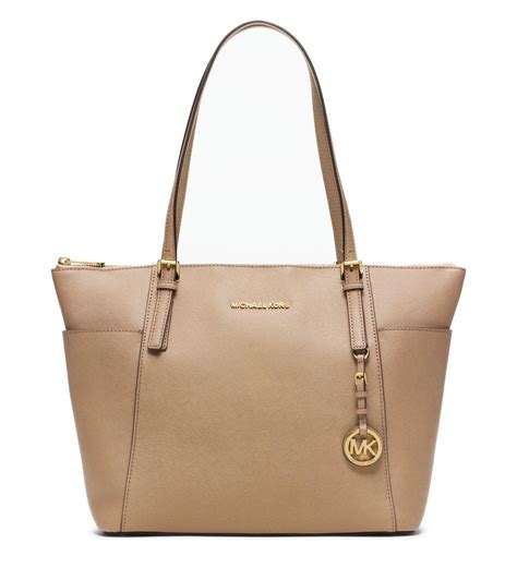 michael kors jet set saffiano shoulder bag|jet set large saffiano leather.